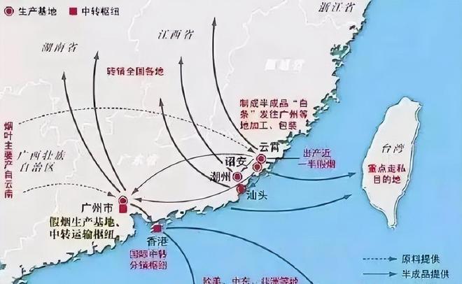 千亿市场惊动中美合作抓捕行动！不朽情缘版福建小县城假烟泛滥(图11)